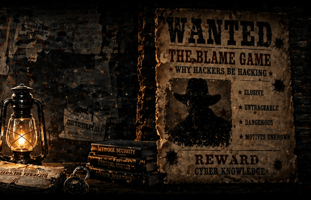 The Blame Game: Why hackers be hacking