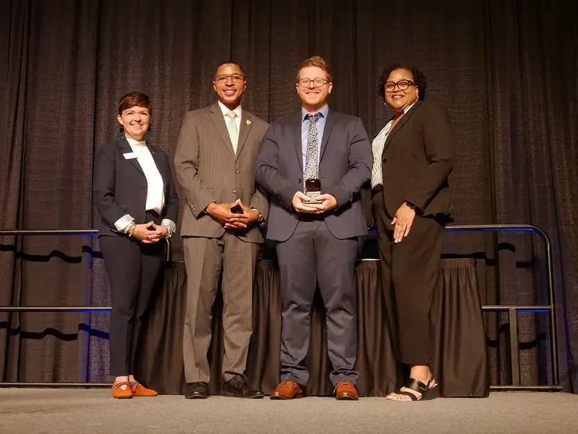 KC7 Foundation Honored with Fayette County Public Schools 2025 Golden Apple Award