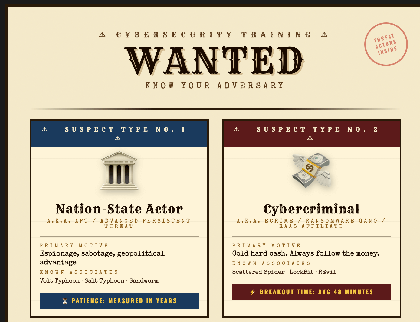 The Blame Game: Why hackers be hacking